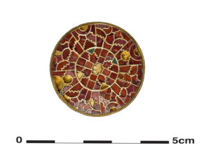 Fibule, Marilles (mérovingienne)